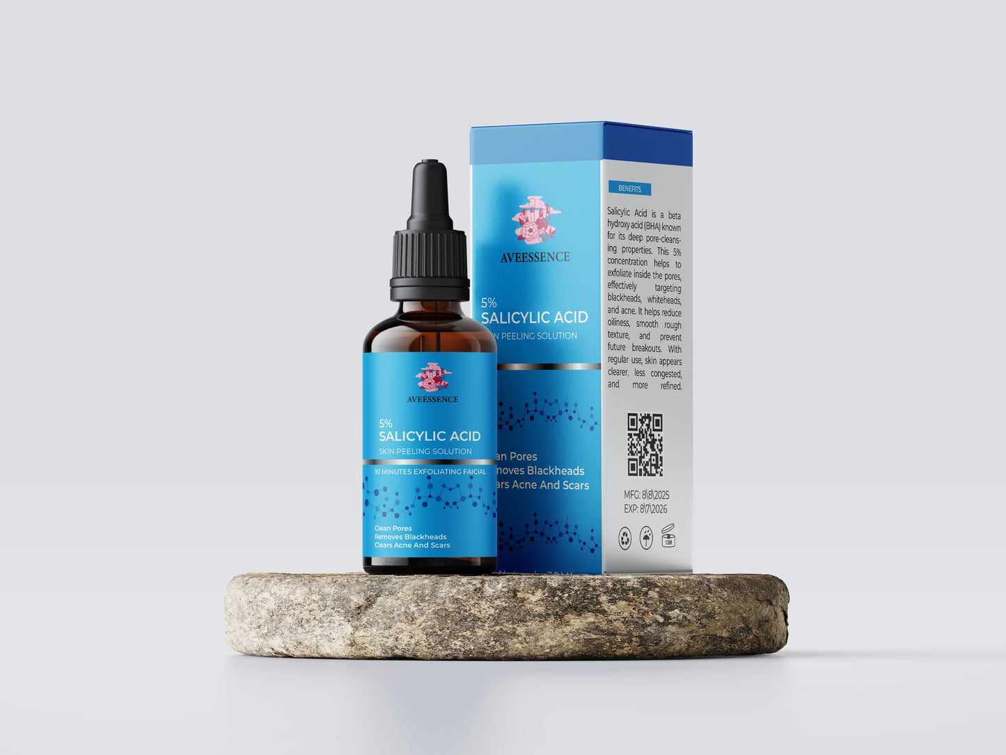 AveEssence 5% Salicylic Acid Skin Peeling Solution