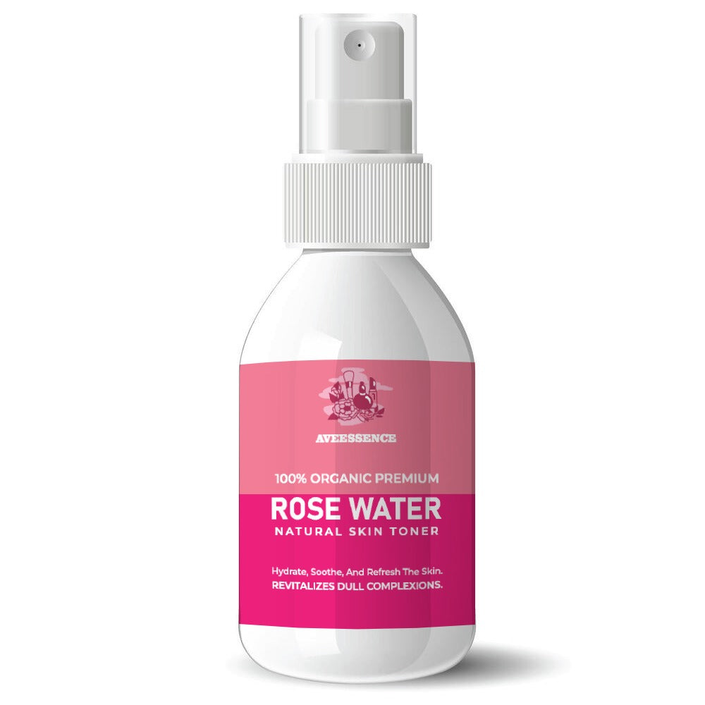 100% Organic Premium Rose Water Natural Skin Toner — Aveessence