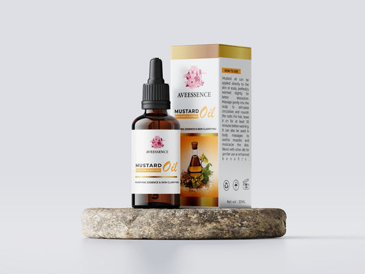 Aveessence Mustard Oil – 100% Pure & Natural