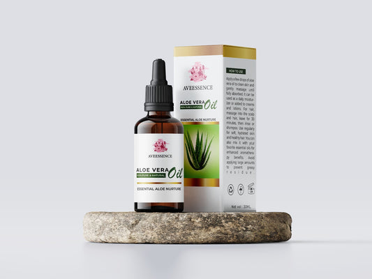Aveessence Aloe Vera Oil – 100% Pure & Natural (30ml)