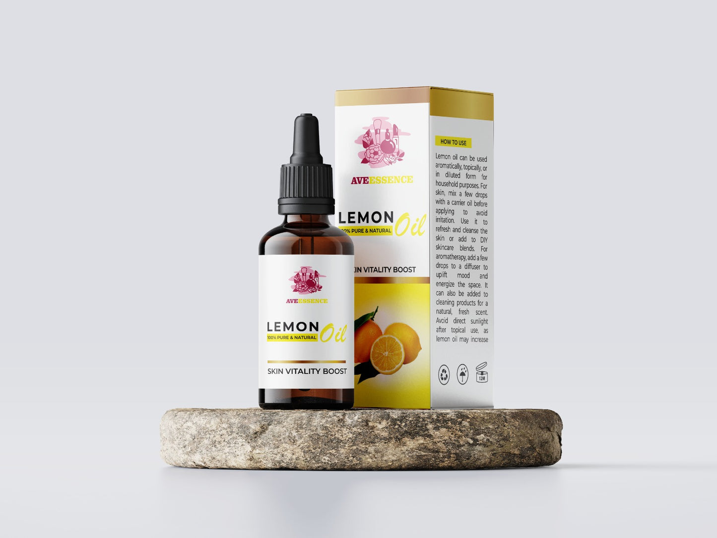 Ave Essence Lemon Oil – Product Description