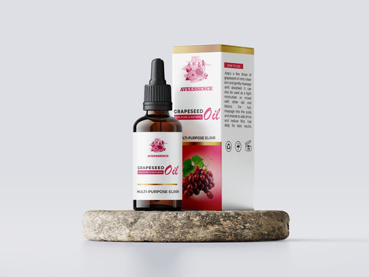 Aveessence Grapeseed Oil – 100% Pure & Natural