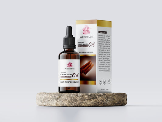 Aveessence Essential Cinnamon Oil — 100% Pure & Natural