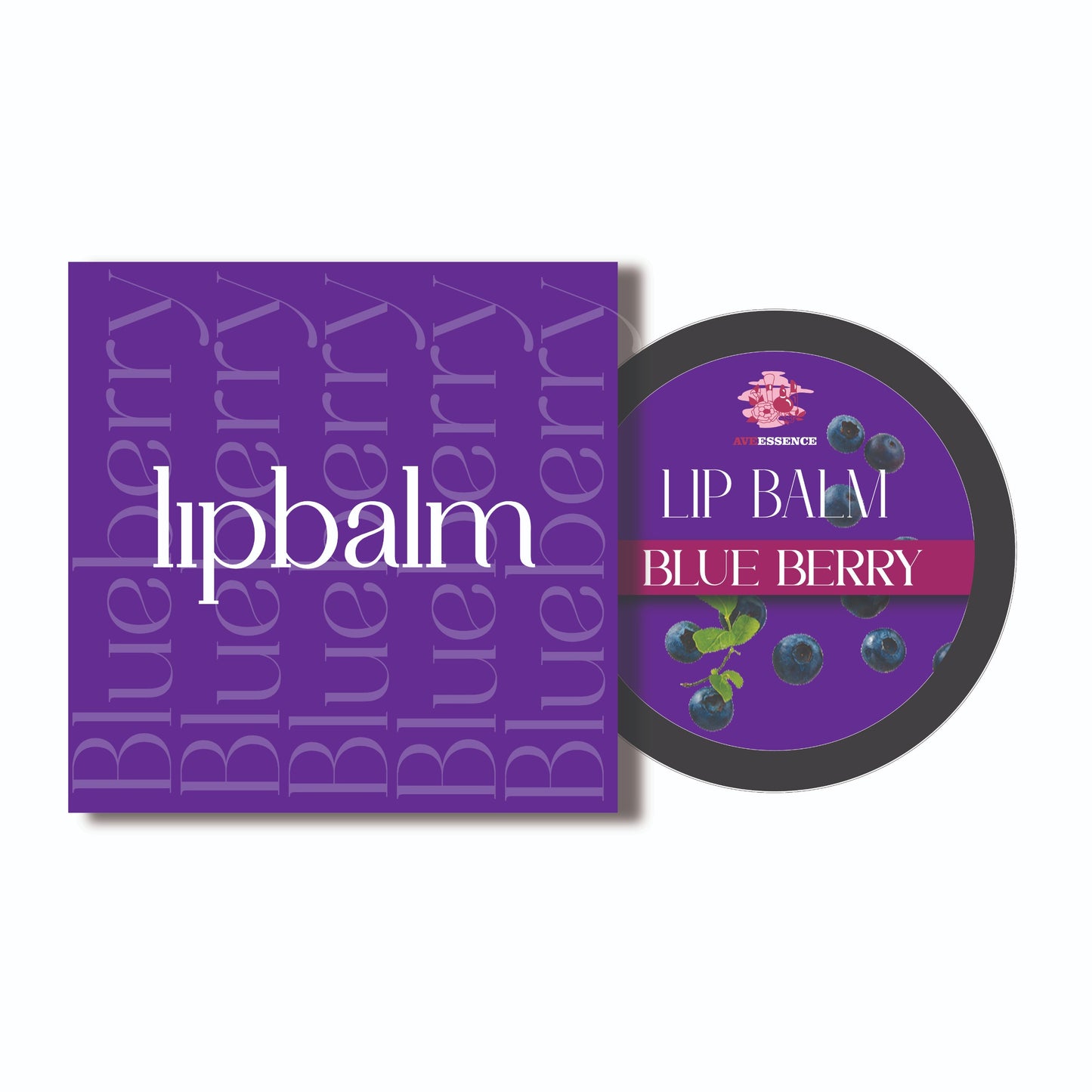 Ave Essence Blue Berry Lip Balm