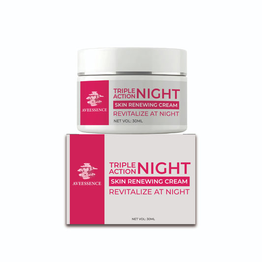 Triple Action Night Skin Renewing Cream – Revitalize at Night
