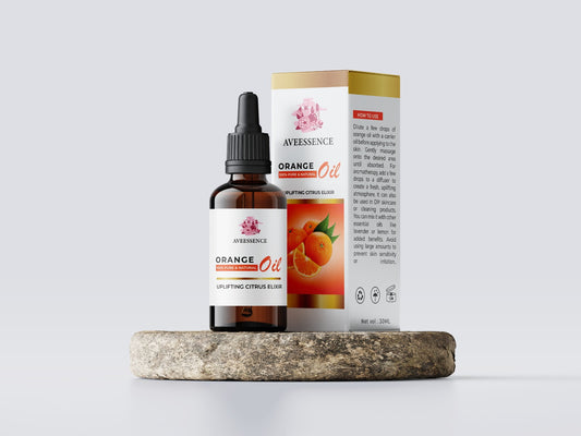 AveEssence Orange Oil – Uplifting Citrus Elixir (30ml)