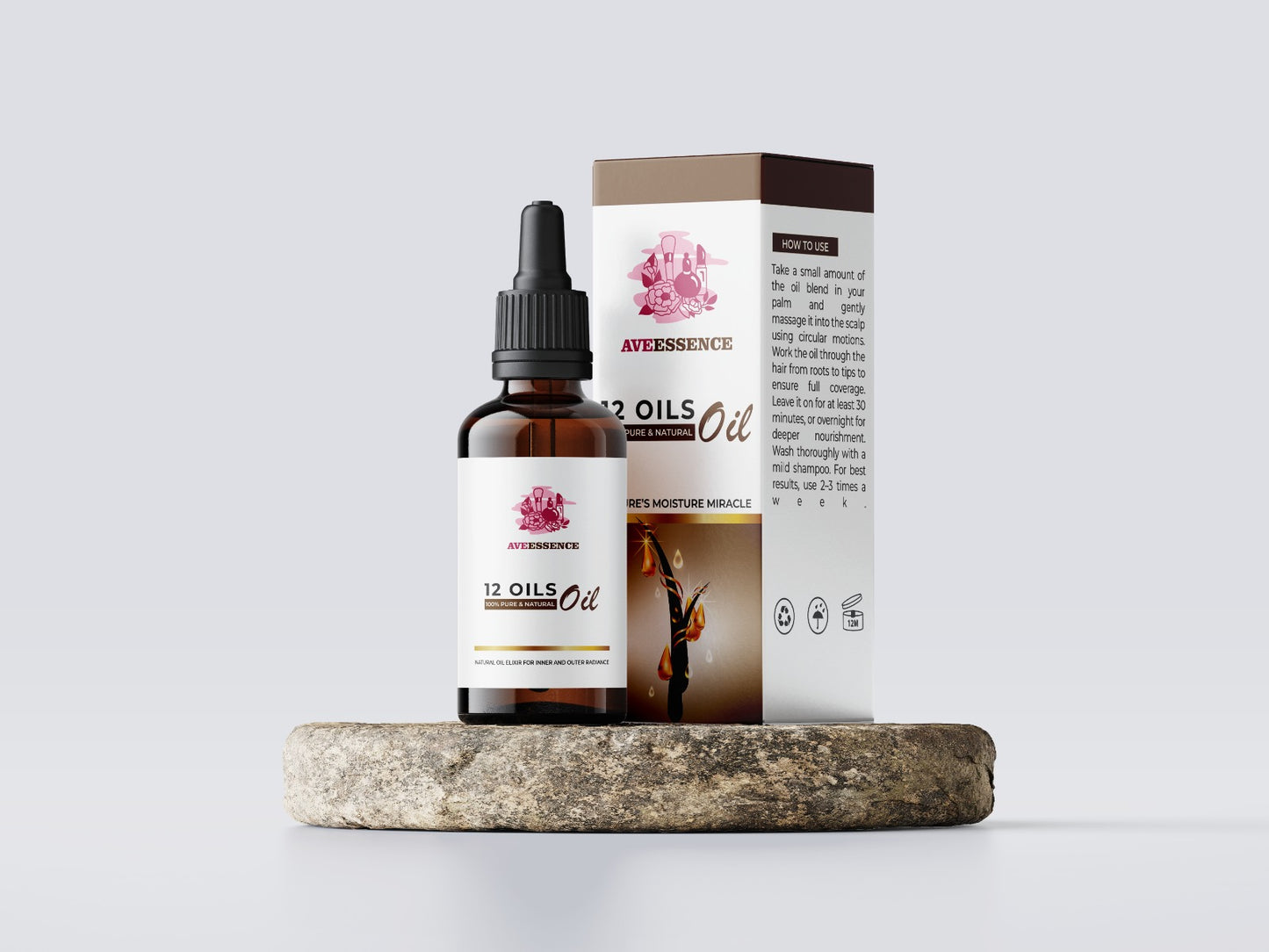 AveEssence 12 Oils Hair Oil