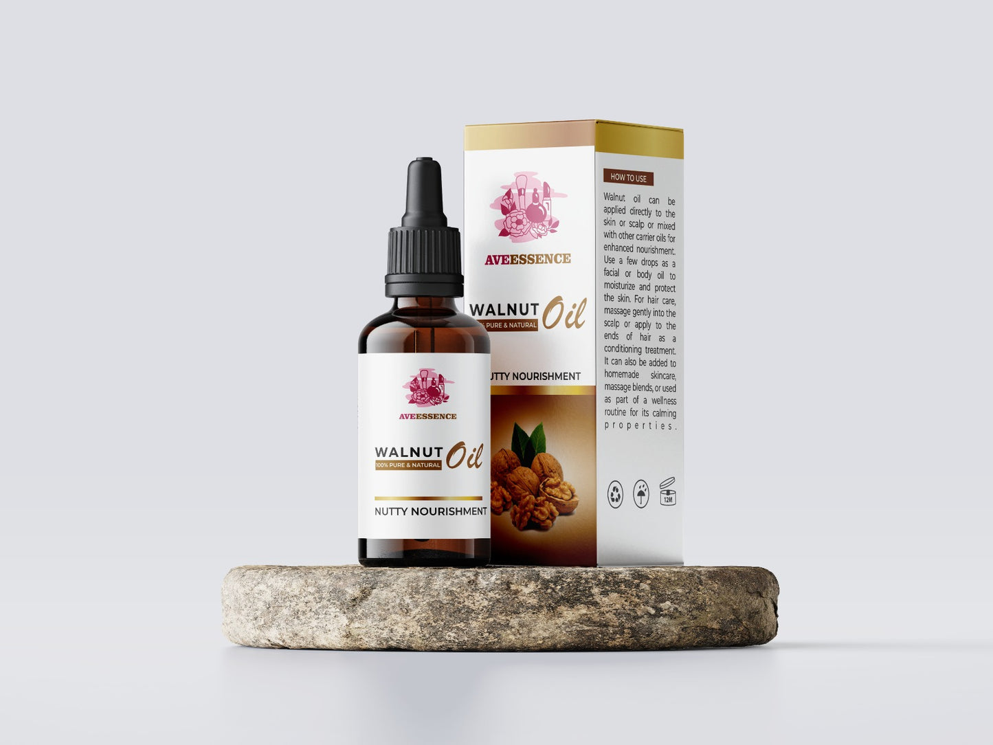 AveEssence Walnut Oil – Pure & Natural