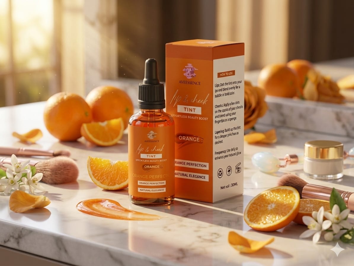 Lip & Cheek Tint – Orange Perfection (30ml)