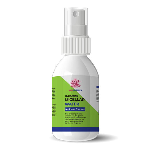 AVEESSENCE Hydrating Micellar Water – No Rinse Formula