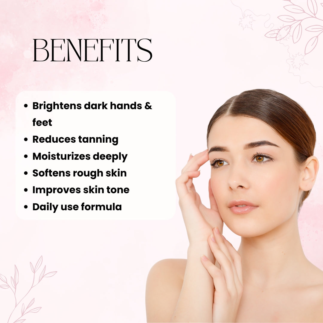 AVEESSENCE - Hands and Feet Whitening Cream 30gm