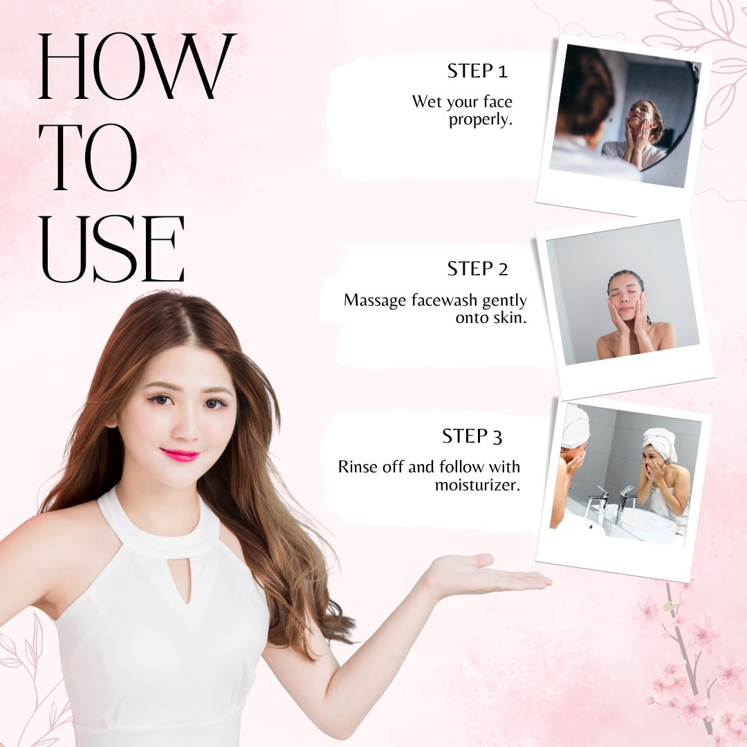 Aveessence Vitamin C + Niacinamide Face Wash